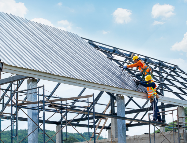 construction on roof